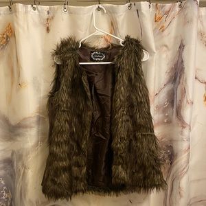 Ambience Faux Fur Vest